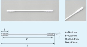 Diasap Cotton Swab for Electric Components Cleaning (SF-008)